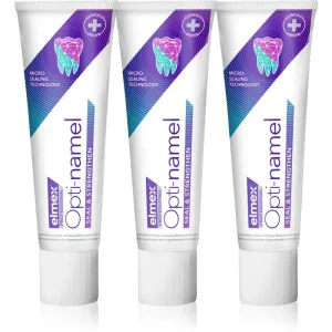Elmex Opti-namel Seal & Strengthen toothpaste dental enamel protection 3x75 ml #261911