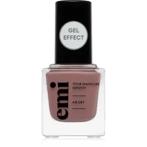 emi E.MiLac Gel Effect Ultra Strong gel-effect nail polish without the use of a UV/LED lamp shade Macadamia #148 9 ml