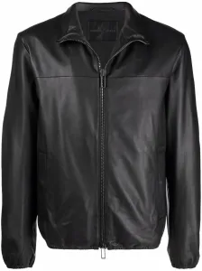 EMPORIO ARMANI - Leather Blouson Jacket #1840280