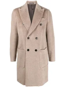 EMPORIO ARMANI - Wool Double-breasted Coat