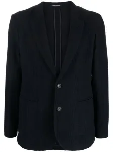 EMPORIO ARMANI - Wool Single-breasted Blazer Jacket #1657155