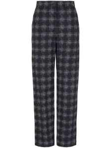 EMPORIO ARMANI - High-waisted Cotton Trousers #1847531