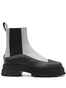 EMPORIO ARMANI - Leather Chelsea Boots