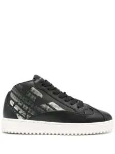 EMPORIO ARMANI - Leather Sneakers #1713422