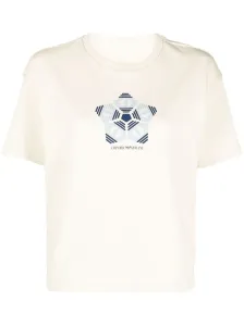 White T-shirts Emporio Armani