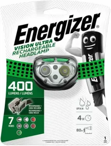 Energizer Headlight Vision Rechargeable 400lm 400 lm Headlamp Headlamp