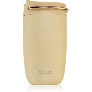 Equa Cup thermos mug colour Butter 330 ml