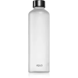 Equa Mismatch glass water bottle colour Velvet Black 750 ml