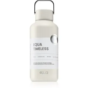 Equa Timeless stainless steel water bottle small colour Off White 600 ml
