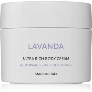 Erbario Toscano Lavanda nourishing body cream with lavender fragrance 200 ml