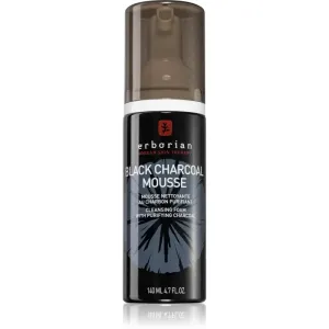 Erborian Black Charcoal Cleansing Foam with activated charcoal 140 ml
