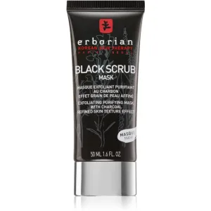 Erborian Black Charcoal exfoliating and cleansing face mask 50 ml