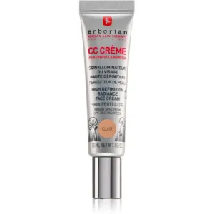 Erborian CC Crème Centella Asiatica radiance face cream skin perfector with SPF 25 small pack shade Clair 15 ml