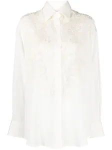 ERMANNO SCERVINO - Embroidered Lace Shirt