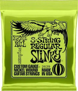 Ernie Ball 2629 Regular Slinky 8-String Nickel Wound 10-74
