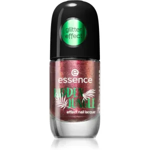 Essence Hidden Jungle nail polish shade 05 Forbidden Berry 8 ml