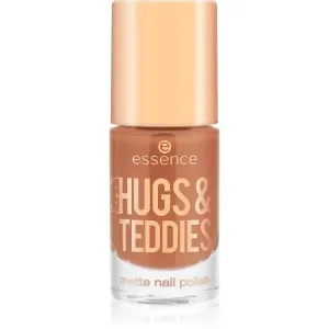 Essence HUGS & TEDDIES mattifying nail polish shade 01 8 ml