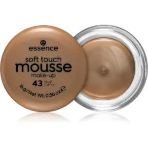 Essence Soft Touch Mattifying Mousse Make-Up Shade 43 Matt Toffee 16 g