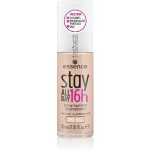 Essence Stay ALL DAY 16h waterproof foundation shade 20 Soft Nude 30 ml