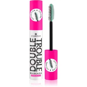 Essence Double Trouble mascara for volume and definition shade Extra Black 12 ml