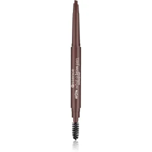 Essence WOW What a Brow eyebrow pencil with brush shade 02 Brown 0,2 g