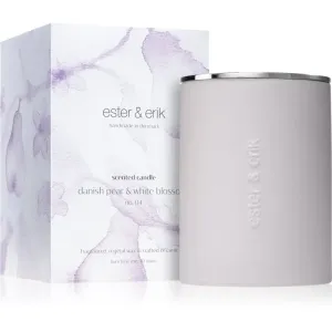 ester & erik scented candle danish pear & white blossom (no. 04) scented candle 350 g