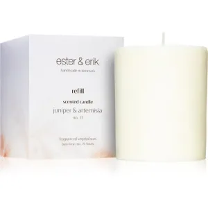ester & erik scented candle juniper & artemisia (no. 11) scented candle refill 350 g