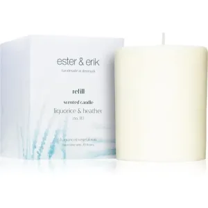 ester & erik scented candle liquorice & heather (no. 81) scented candle refill 350 g