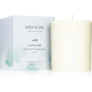 ester & erik scented candle pine tree & oak leaf (no. 66) scented candle refill 350 g #289486
