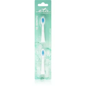 ETA Sonetic 0709 90300 toothbrush replacement heads soft For ETA0709 2 pc