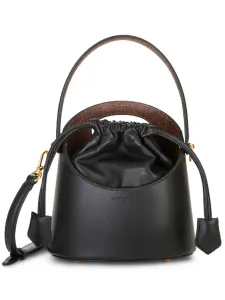 ETRO - Saturno Mini Leather Bucket Bag #1658715