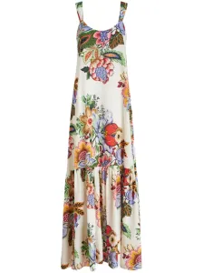 ETRO - Cotton And Silk Blend Long Dress #1847529