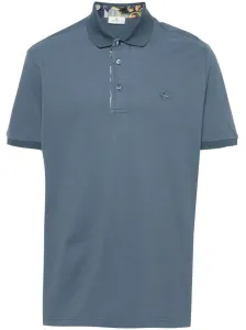 ETRO - Printed Cotton Polo Shirt