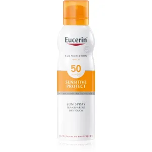 Eucerin Sun Sensitive Protect transparent sun spray for sensitive skin SPF 50+ 200 ml