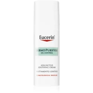 Eucerin Dermo Purifyer Oil Control softening cream for skin left dry and irritated by medicinal acne treatment 50 ml