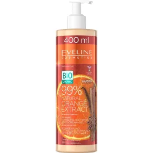 Eveline Cosmetics Bio Organic Natural Orange Extract nourishing and firming body cream with a warming effect 400 ml