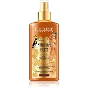 Eveline Cosmetics Brazilian Body hydrating body spray glittering 150 ml #281288
