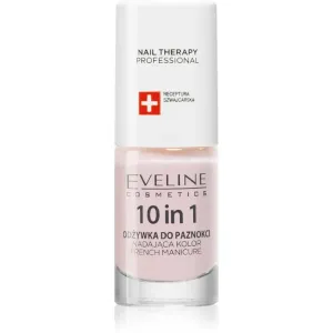 Eveline Cosmetics Nail Therapy 10 in 1 nail conditioner with keratin 5 ml