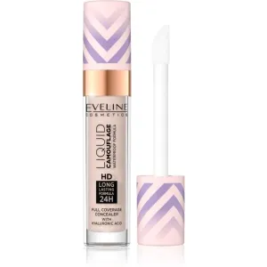 Eveline Cosmetics Liquid Camouflage waterproof concealer with hyaluronic acid shade 02 Light Vanilla 7,5 ml