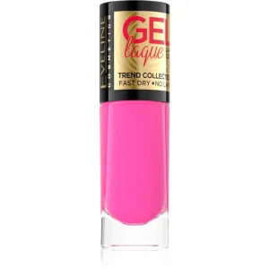 Eveline Cosmetics 7 Days Gel Laque Nail Enamel gel nail polish without UV/LED sealing shade 211 8 ml