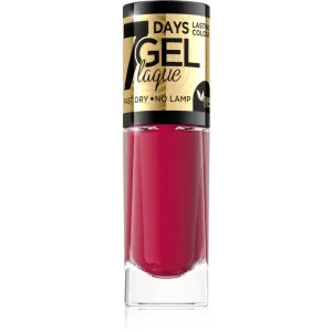 Eveline Cosmetics 7 Days Gel Laque Nail Enamel gel nail polish without UV/LED sealing shade 49 8 ml