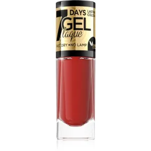 Eveline Cosmetics 7 Days Gel Laque Nail Enamel gel nail polish without UV/LED sealing shade 53 8 ml