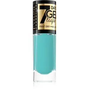 Eveline Cosmetics 7 Days Gel Laque Nail Enamel gel nail polish without UV/LED sealing shade 86 8 ml