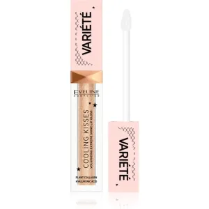 Eveline Cosmetics Variété Cooling Kisses hydrating lip gloss with cooling effect shade 01 Ice Mint 6,8 ml
