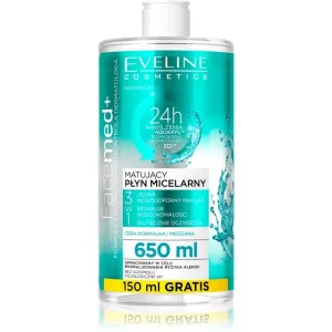 Eveline Cosmetics FaceMed+ mattifying micellar water 650 ml