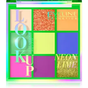 Eveline Cosmetics Look Up Neon Lime Eyeshadow Palette 10,8 g
