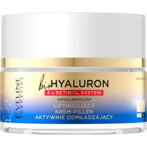 Eveline Cosmetics Bio Hyaluron 3x Retinol System day and night lifting cream 50+ 50 ml
