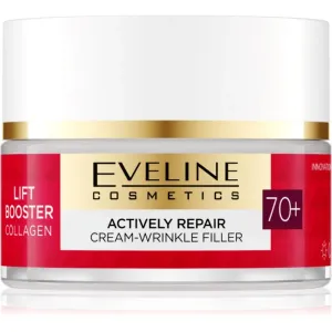 Eveline Cosmetics Lift Booster Collagen moisturising and nourishing cream for wrinkles 70+ 50 ml