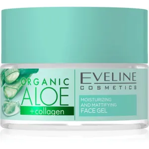 Eveline Cosmetics Organic Aloe+Collagen Mattifying Face Gel 50 ml #284389