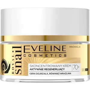Eveline Cosmetics Royal Snail intensive hydrating and brightening treatment day and night 70+ 50 ml